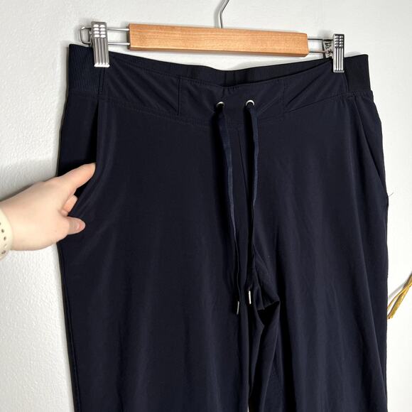 Athleta Dark Blue Jogger Pants - Picture 2 of 7